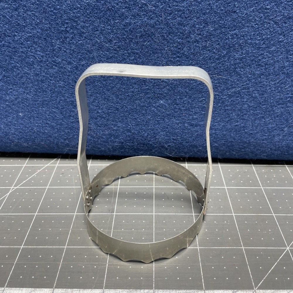 Biscuit‎ Cutter Serrated Edge Chopper Kwik-Kut MFG Co Mohawk NY